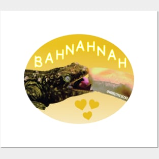 Muriel Loves Bahnahnah (yellow color) Posters and Art